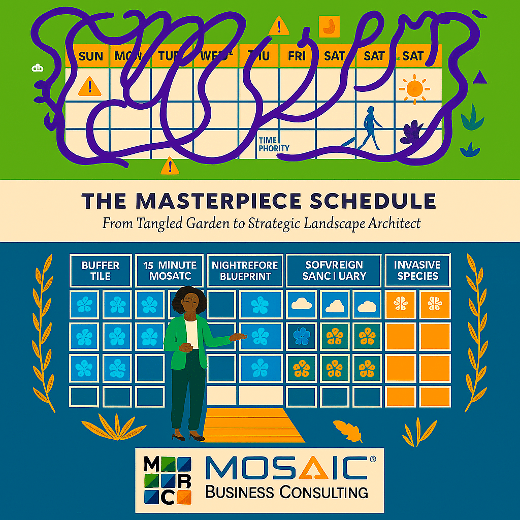 Strategic Scheduling and Effective Time Management